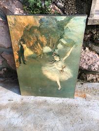 Stampa su tavola  "Ballerina" , Degas