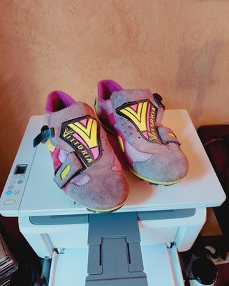 Scarpe Mountain Bike 41 con tacchette.