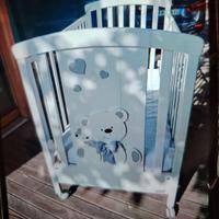 Lettino erbesi con orsetti