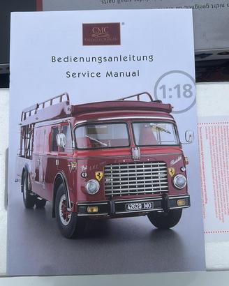 Ferrari transporter fiat RN2 bartoletti 1957