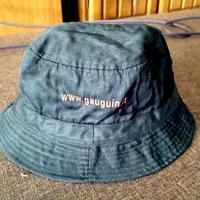 Cappello da pescatore nero estivo nuovo