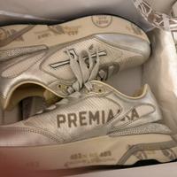 Scarpe Premiata n. 36 bianche/argento