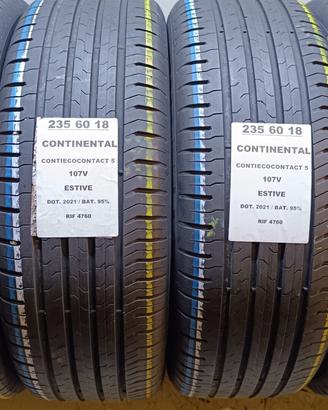 4 GOMME 235 60 18 CONTINENTAL RIF4760