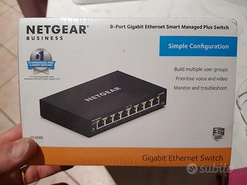 NETGEAR Switch 8P PoE+