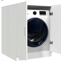 mobile copri lavatrice bianco