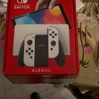 Nintendo switch oled bianca