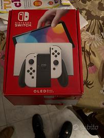 Nintendo switch oled bianca