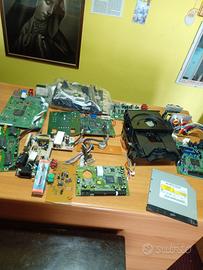 LOTTO 8KG DI COMPONENTI ELETTRONICI MISTI USATI 