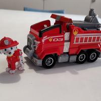 Paw Patrol Camion pompieri rosso + personaggio