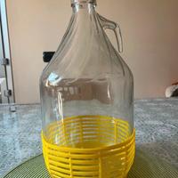 Damigiane in vetro da 5 litri