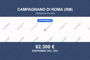 Immobile in asta di 74 m² a Campagnano di Roma