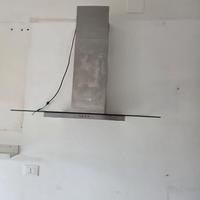 cappa con base in vetro