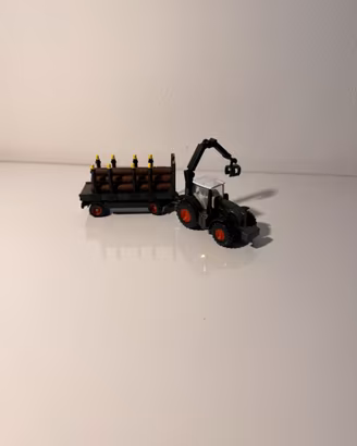 Siku 1868 - Trattore Fendt con Rimorchio e tronchi