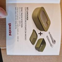Set Lunch Box Guzzini con contenitore posate viagg