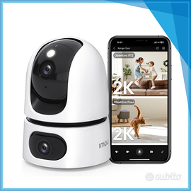 Telecamere WiFi da interno, doppia lente. NUOVA