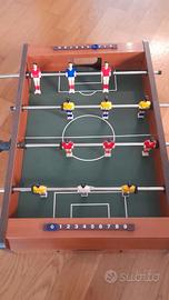 Biliardino calcio balilla piccolo da tavolo