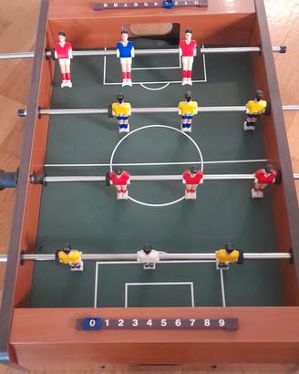 Biliardino calcio balilla piccolo da tavolo
