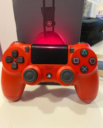 Controller Sony DualShock 4 Rosso per PS4