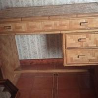 Scrivania con seduta in bamboo