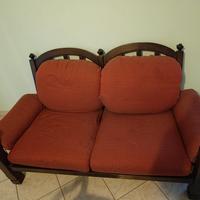 Divano 2 posti e poltrona