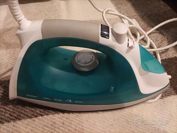 Ferro da stiro Silvercrest bianco e azzurro