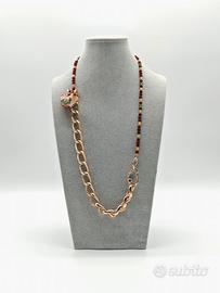 Collana artigianale asimmetrica Sicilian style 