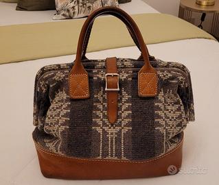 Borsa Originale WOOLRICH Vintage Stile Boston
