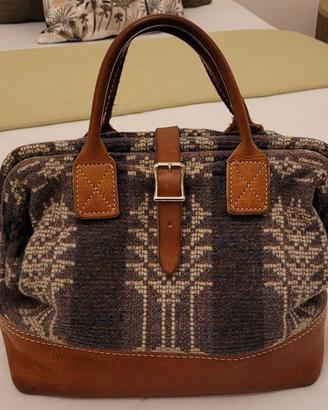 Borsa Originale WOOLRICH Vintage Stile Boston