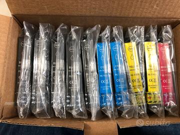 10 CARTUCCE COMPATIBILI EPSON XP30/102/202/205/302