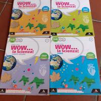 Libro scolastico wow la scienza
