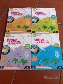Libro scolastico wow la scienza