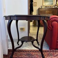 Tavolino mogano stile inglese '800