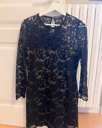 Abito pizzo nero Guess