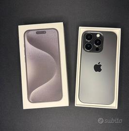 IPhone 15 Pro🛡️Garanzia 12 mesi🔋Batteria 89%