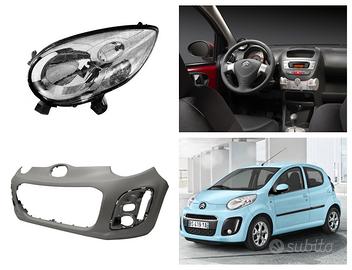 Citroen c1 paraurti frontale parafango fanale 12-