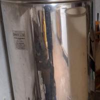 fustino acciaio per olio