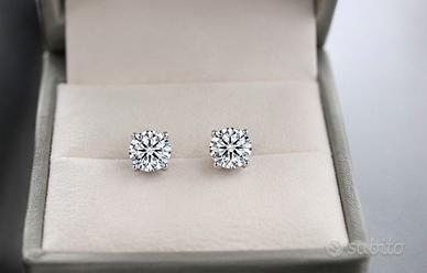 Moissanite earrings