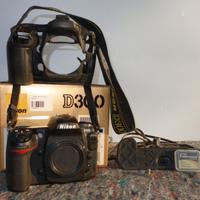 NIKON D300 6133 scatti con scatola e armor