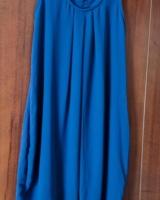 Vestito estivo tg unica colore blu chiaro