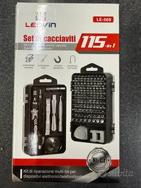 Set cacciaviti professionali 115 in 1