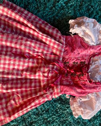 Vestito tirolese bambina