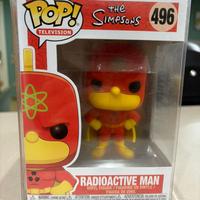 Funko pop homer simpson uomo radioattivo