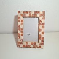 Cornice portafoto in mosaico 