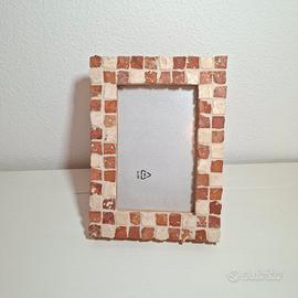 Cornice portafoto in mosaico 
