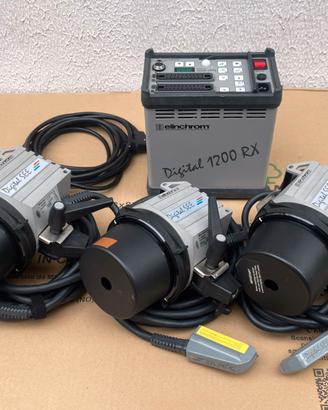 Kit Flash Elinchrom Digital 1200 RX Professionale