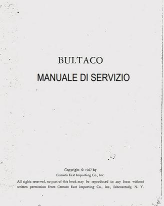 Manuali x moto Ossa Bultaco Montesa in ITALIANO