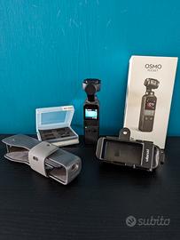 Dji Osmo Pocket + filtro ND + supporto