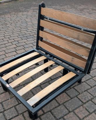 poltrona letto doghe in legno