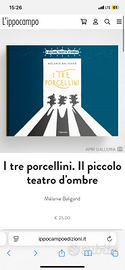 Gioco-libro i tre porcellini . Ippocampo edizioni