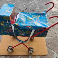 Carrozzina bambole vintage